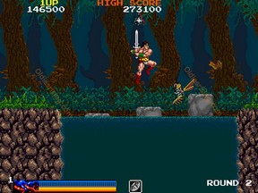 une photo d'Ã©cran de Rastan Saga sur Arcade